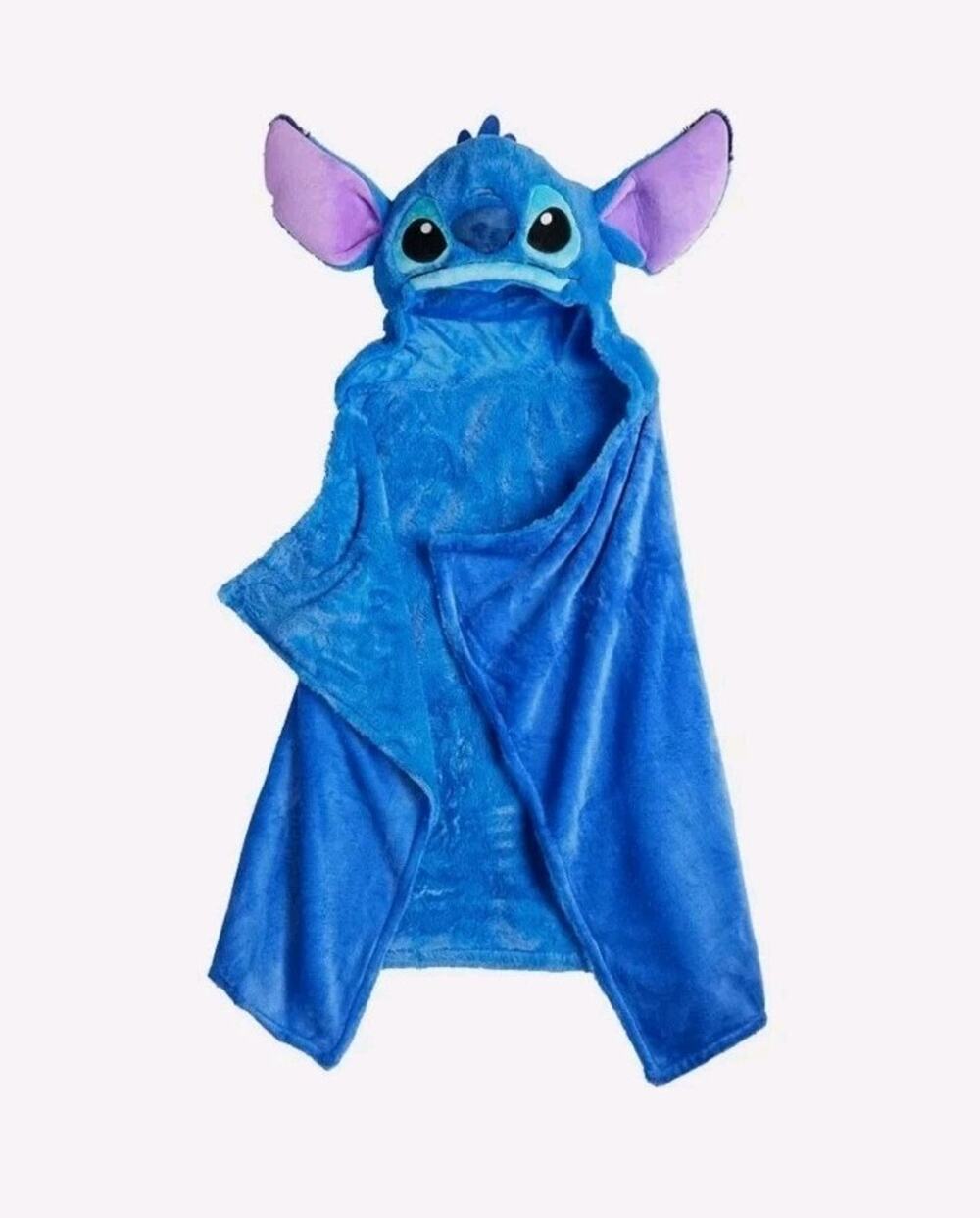 NWT Disney Stitch Hooded Blanket Super Soft! 30” X 50” SO Lilo & Stitch